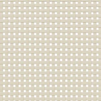 Bücherschrank SENJA Rattan-Look Weiß 60x35x130 cm Kiefernholz