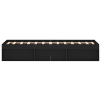 Bettgestell Schwarz 120x190 cm