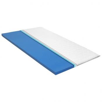 ARDEBO.de - Matratzenauflage 100x200 cm viskoelastischer Memory-Schaum 6 cm