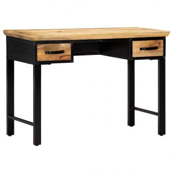 Schreibtisch 110 x 50 x 76 cm Mangoholz Massiv
