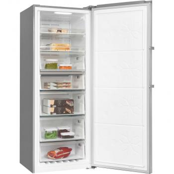 ARDEBO.de Exquisit GS380-NF-H-050E Stand Gefrierschrank, 71cm breit, 380 L, Digitale Kontrolle, inoxlook