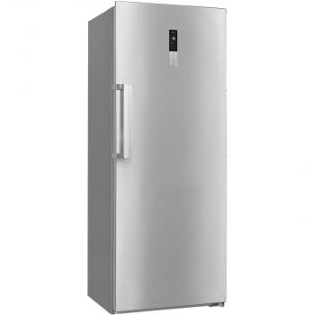 Exquisit GS380-NF-H-050E Stand Gefrierschrank, 71cm breit, 380 L, Digitale Kontrolle, inoxlook