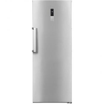 Exquisit GS380-NF-H-050E Stand Gefrierschrank, 71cm breit, 380 L, Digitale Kontrolle, inoxlook