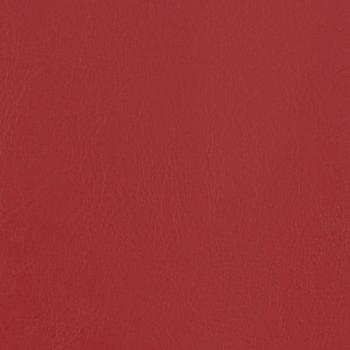 Clubsessel mit Fußhocker Weinrot Kunstleder