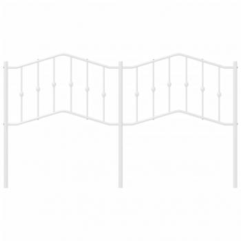Kopfteil Metall Weiß 160 cm