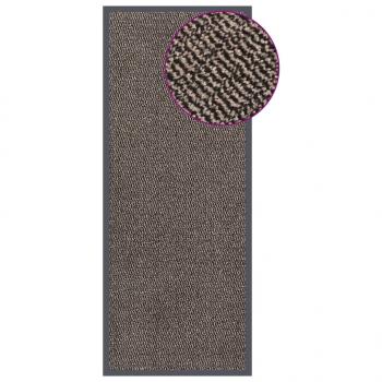 ARDEBO.de - Fußmatte getuftet 60x150 cm Dunkelbraun