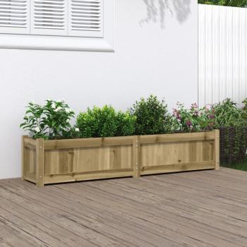 ARDEBO.de - Pflanzkübel 150x31x31 cm Kiefernholz Imprägniert