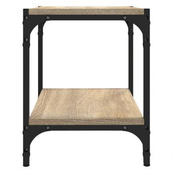 TV-Schrank Sonoma-Eiche 40x33x41 cm Holzwerkstoff und Stahl