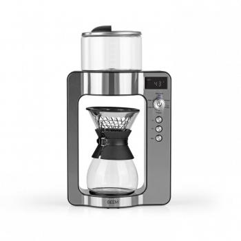 ARDEBO.de BEEM Pour Over Filter-Kaffeemaschine, mit Waage, Glas, 750ml, 1500W, edelstahl (03597)