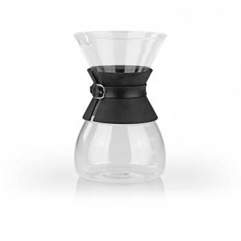 BEEM Pour Over Filter-Kaffeemaschine, mit Waage, Glas, 750ml, 1500W, edelstahl (03597)