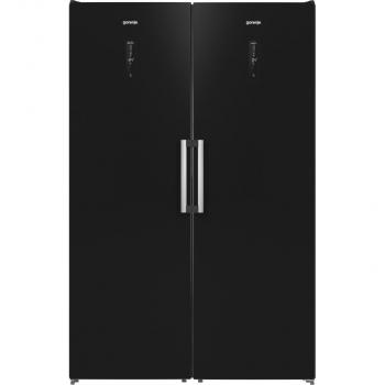 Gorenje R619DABK6 Standkühlschrank, 59,5cm breit, 398L, AdapTech, DynamicAir, FreshZone, schwarz