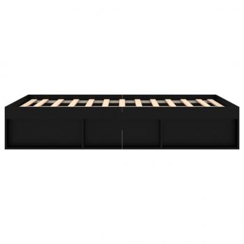 Bettgestell Schwarz 135x190 cm