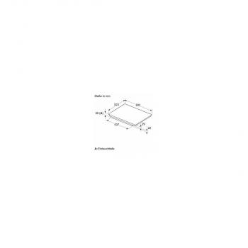 Neff T68STY4L0 N90 Autarkes Indusktionskochfeld, 80,2 cm breit, Glaskeramik, Kindersicherung, Twistpad, 17 Leistungsstufen, Power Boost, HomeConnect, Quick start