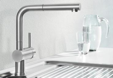 Blanco Linus-S Einhebelmischer Hochdruck, chrom (512402)
