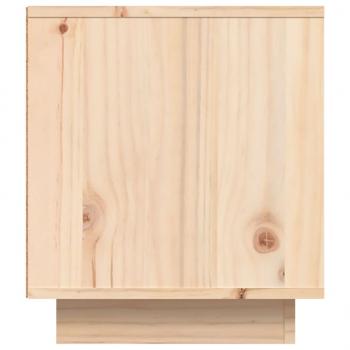 TV-Schrank 80x35x40,5 cm Massivholz Kiefer