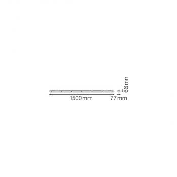 LEDVANCE DP VAL 1500 50W 4000K IP65 LED Feuchtraumleuchte, 50W, 6000lm, 4000K, grau