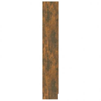 Bücherschrank Räuchereiche 82,5x30,5x185,5 cm Holzwerkstoff
