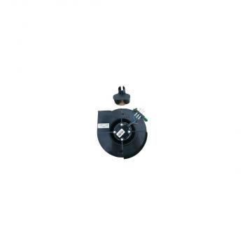 ARDEBO.de Meltem KM 60-N Lüftermotor der Serie G-4, Luftleistung 60m³/h, schwarz (0686)