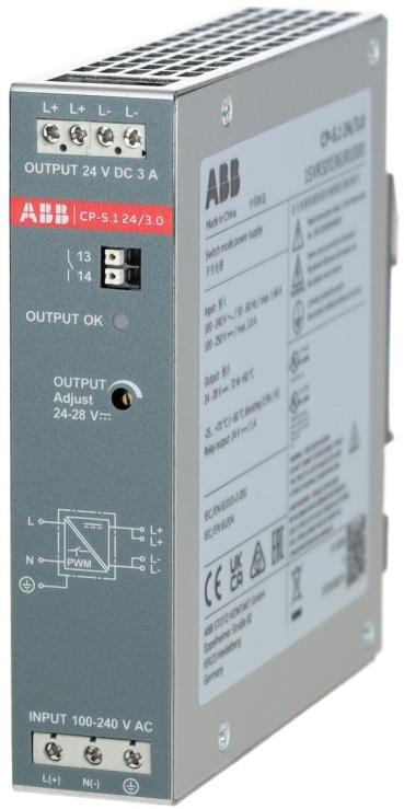 ABB CP-S.1 24/3.0 Netzteil, Out: DC 24V/3A (1SVR320361R1000)