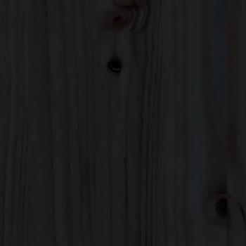 Tagesbett Schwarz 90x190 cm Massivholz Kiefer