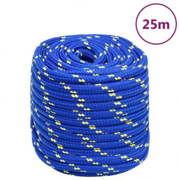 ARDEBO.de - Bootsseil Blau 16 mm 25 m Polypropylen