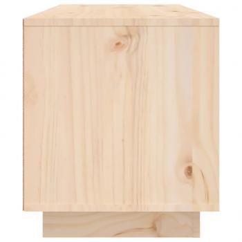 TV-Schrank 80x35x40,5 cm Massivholz Kiefer