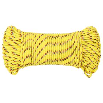 Bootsseil Gelb 5 mm 250 m Polypropylen