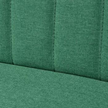 Sofa Stoff 117 x 55,5 x 77 cm Grün
