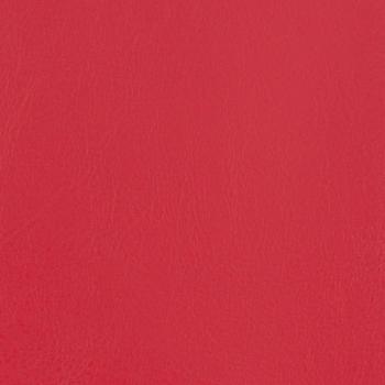 Clubsessel mit Fußhocker Rot Kunstleder
