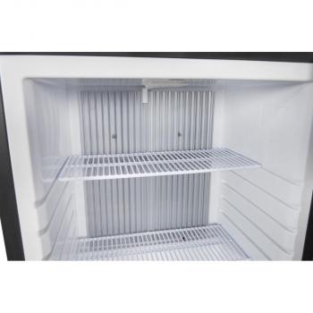 Exquisit FA60-260G Mini-Kühlschrank, 46 cm breit, 43L, schwarz (PV)