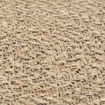 Teppich ZIZUR 200x290 cm Jute-Optik Indoor und Outdoor
