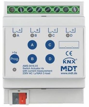 ARDEBO.de MDT AMS-0416.03 Schaltaktor 4-fach 16A