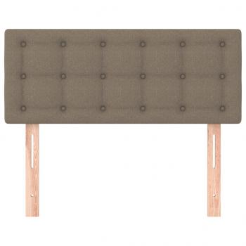 Kopfteil Taupe 80x5x78/88 cm Stoff