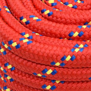 Bootsseil Rot 20 mm 50 m Polypropylen