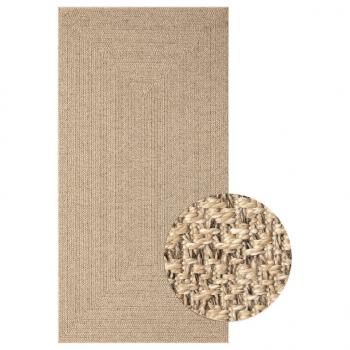ARDEBO.de - Teppich 80x150 cm Jute-Optik Innen und Außen