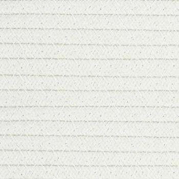 Aufbewahrungskorb Grau und Weiß Ø40x35 cm Baumwolle