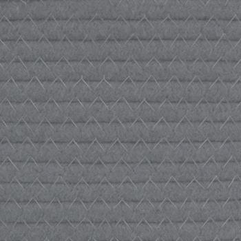 Aufbewahrungskörbe 2 Stk. Grau und Weiß Ø28x28 cm Baumwolle