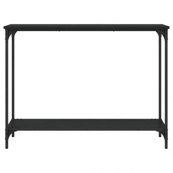 Konsolentisch Schwarz 101x30,5x75 cm Holzwerkstoff