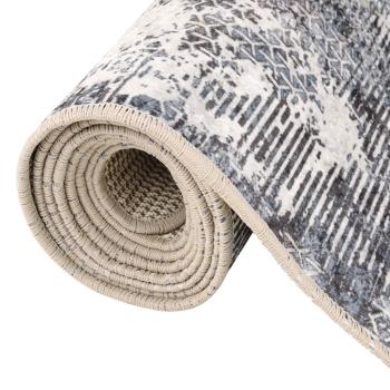 Teppich Waschbar Mehrfarbig 190x300 cm Rutschfest