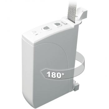 Schellenberg RolloDrive 35 Rollladengurtantrieb. bis 4 m², elektrischer Gurtwickler Aufputz, weiß (22735)