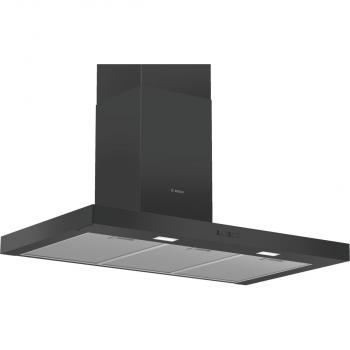 ARDEBO.de Bosch DWB96BC60 Serie 2 Wandesse, 90 cm breit, Ab-/Umluft, LED-Beleuchtung, Schwarz