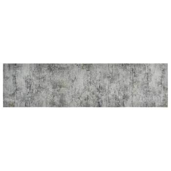 Küchenteppich Waschbar Beton 45x150 cm Samt
