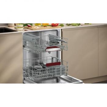 Neff S157YAX03E N70 XXL Vollintegrierter Geschirrspüler, 60 cm breit, 13 Maßgedecke, TimeLight, Zeolith, AquaStop