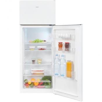 Exquisit KGC270-45-040D Kühl-Gefrierkombination, 54,5 cm breit, Kontrollaufkleber, Thermostat, weiß