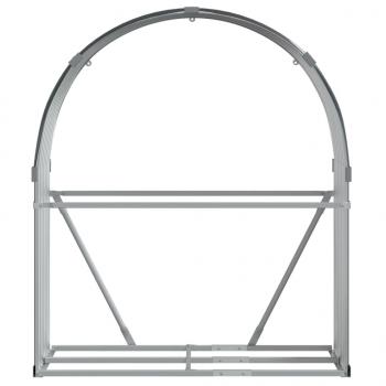 Kaminholzunterstand Anthrazit 120x45x140 cm Verzinkter Stahl