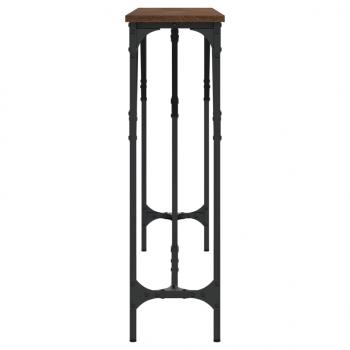 Konsolentisch Braun Eichen-Optik 140x23x75 cm Holzwerkstoff