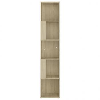 Eckregal Sonoma-Eiche 33x33x164,5 cm Holzwerkstoff