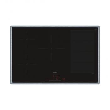 ARDEBO.de Siemens EX845HVC1E iQ700 Autarkes Induktionskochfeld, Glaskeramik, 80 cm breit, powerBoost, WLAN, Kindersicherung, mit Rahmen