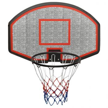 Basketballkorb Schwarz 90x60x2 cm Polyethylen