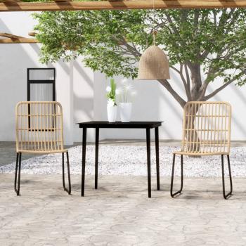 ARDEBO.de - 3-tlg. Garten-Essgruppe Eichen-Optik